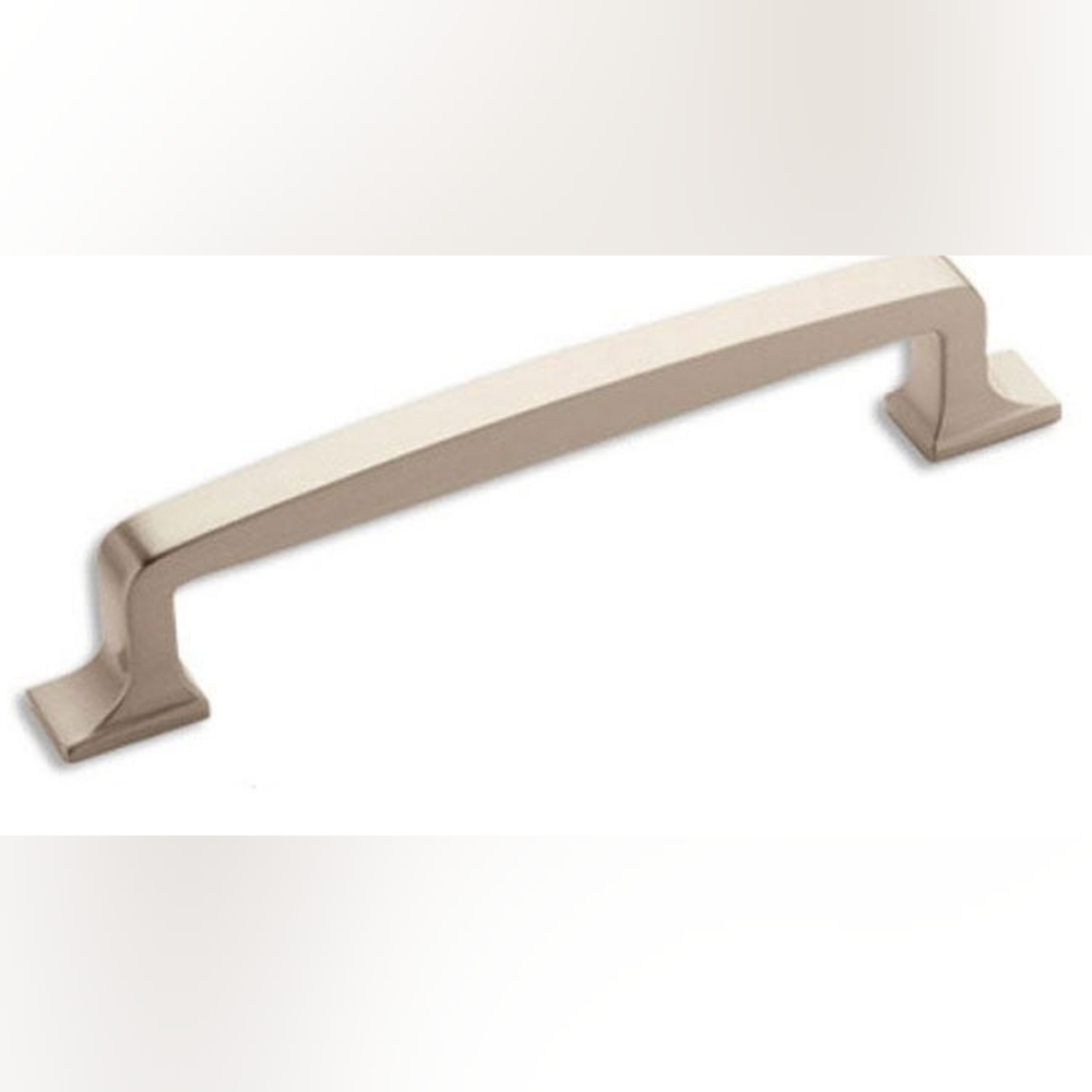 Four Amerock Brushed Nickel 5-1/16 Inch Drawer Pulls Unopened